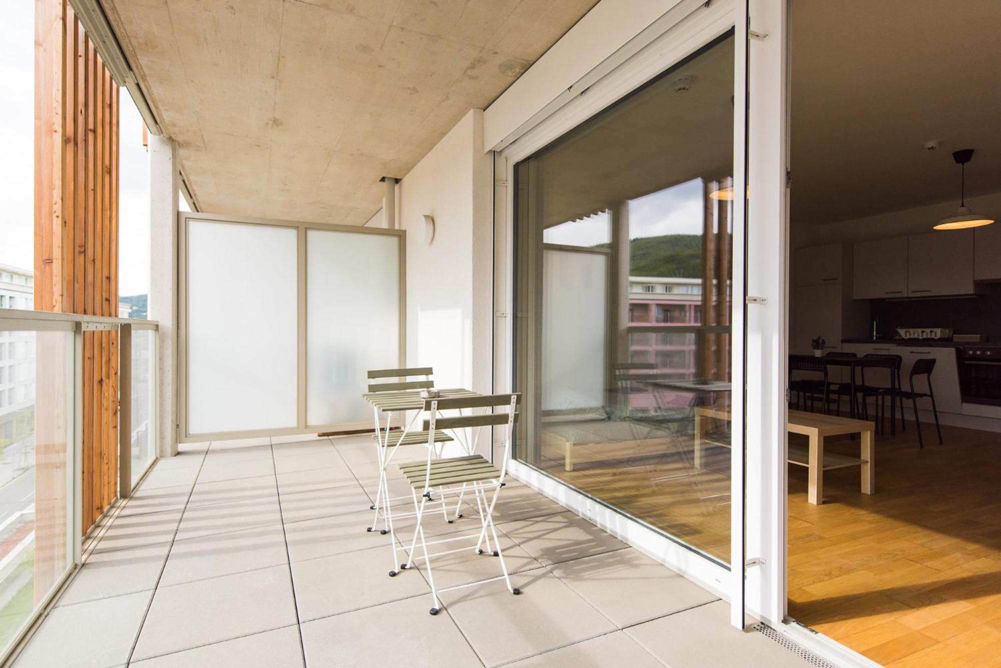 Muzeta Graz - Eco-Friendly Parkview Holiday Apartments In Graz'S Smart City Bagian luar foto