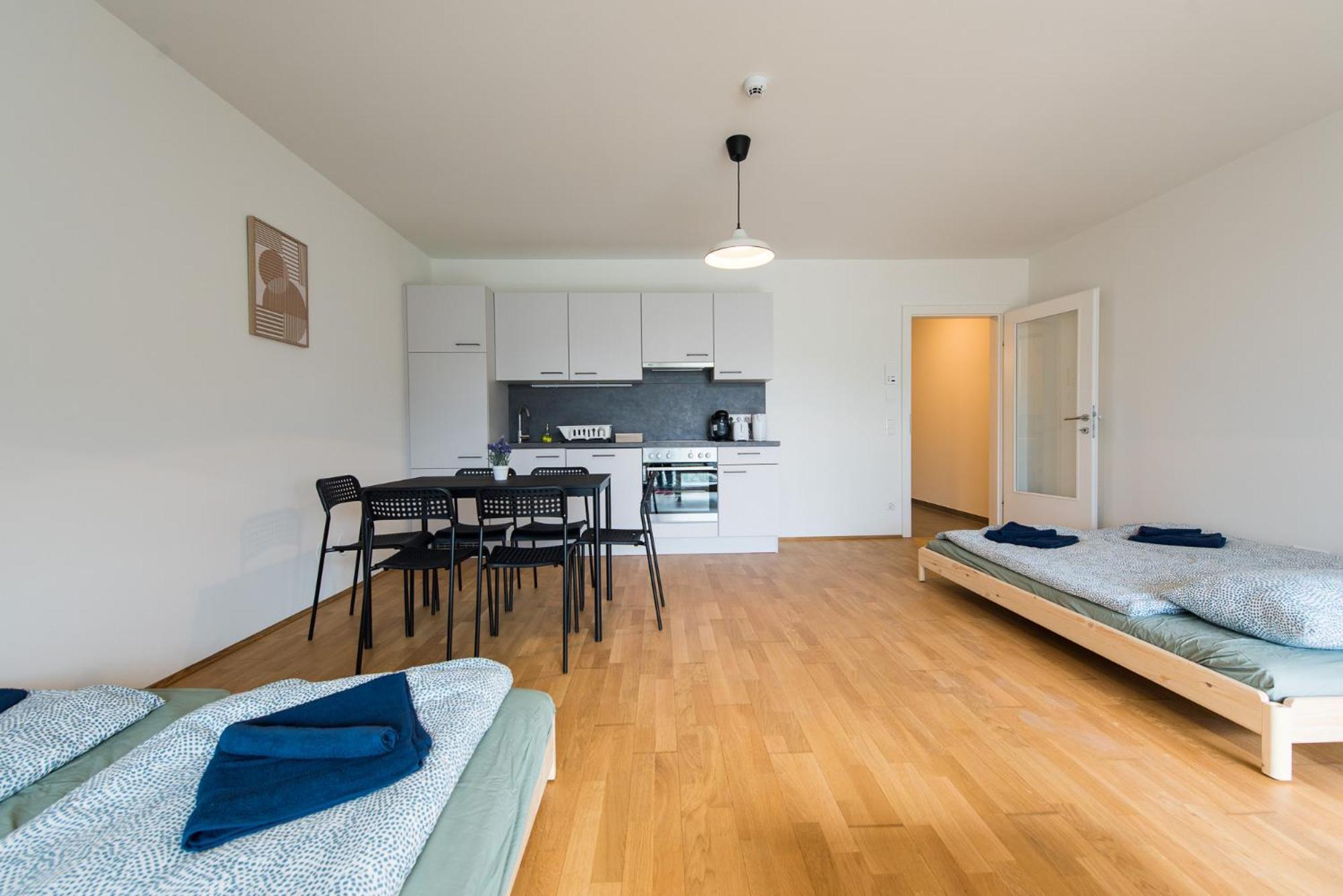 Muzeta Graz - Eco-Friendly Parkview Holiday Apartments In Graz'S Smart City Bagian luar foto