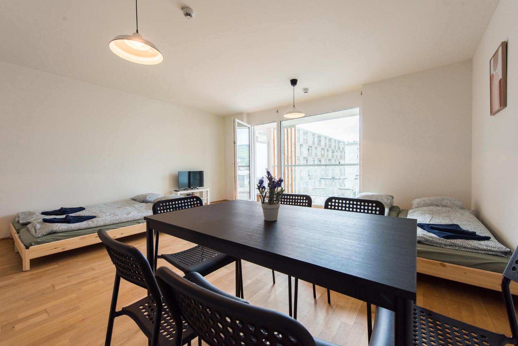 Muzeta Graz - Eco-Friendly Parkview Holiday Apartments In Graz'S Smart City Bagian luar foto